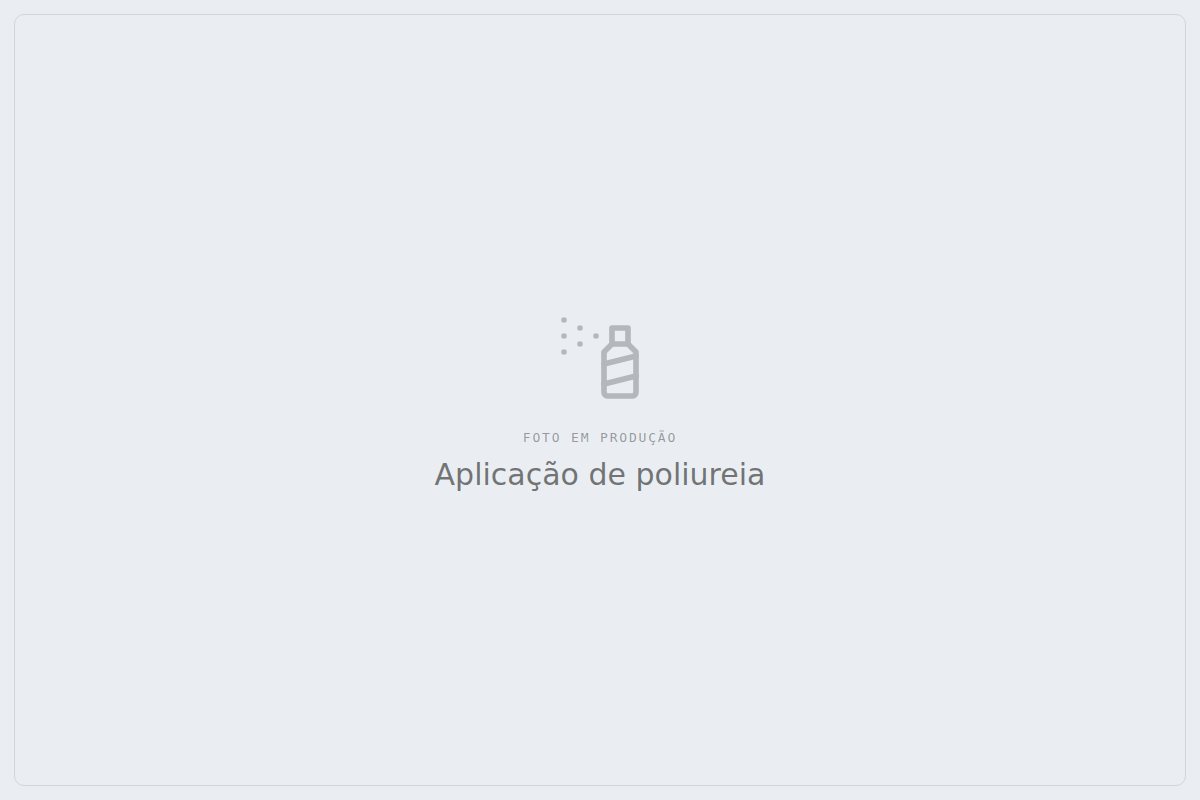 Aplicação de membrana de poliureia em impermeabilização de laje em Brasília